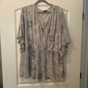 Torrid sheer blouse